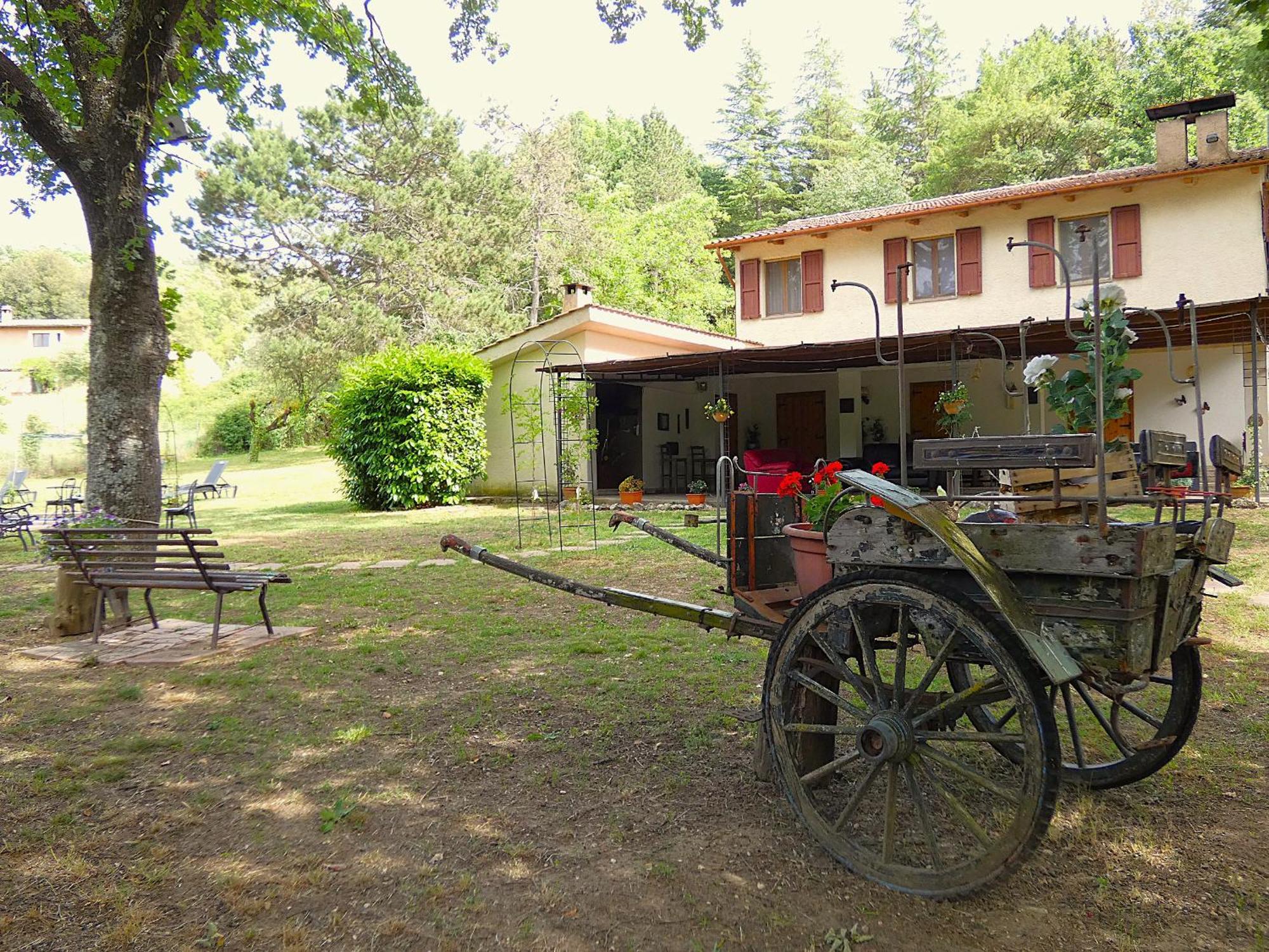 Scappo In Umbria, La Casa Nel Bosco Villa Amelia Eksteriør bilde